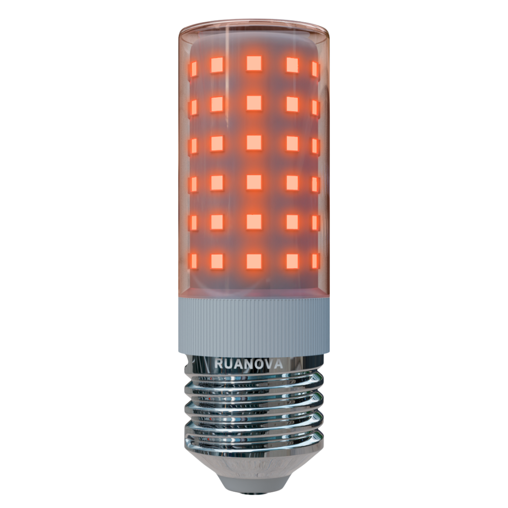 Bombilla BIO LED Luz Roja Flicker FREE - E27
