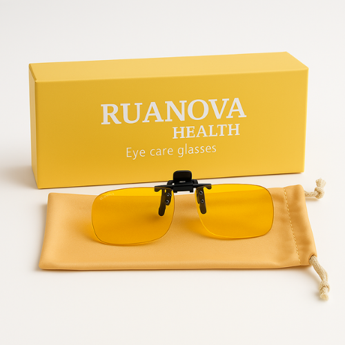 Clip Lentes Amarillas Gafas Graduadas – Bloqueo Luz Azul