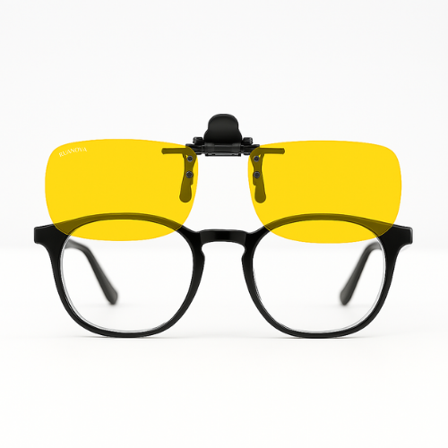 Clip Lentes Amarillas Gafas Graduadas – Bloqueo Luz Azul