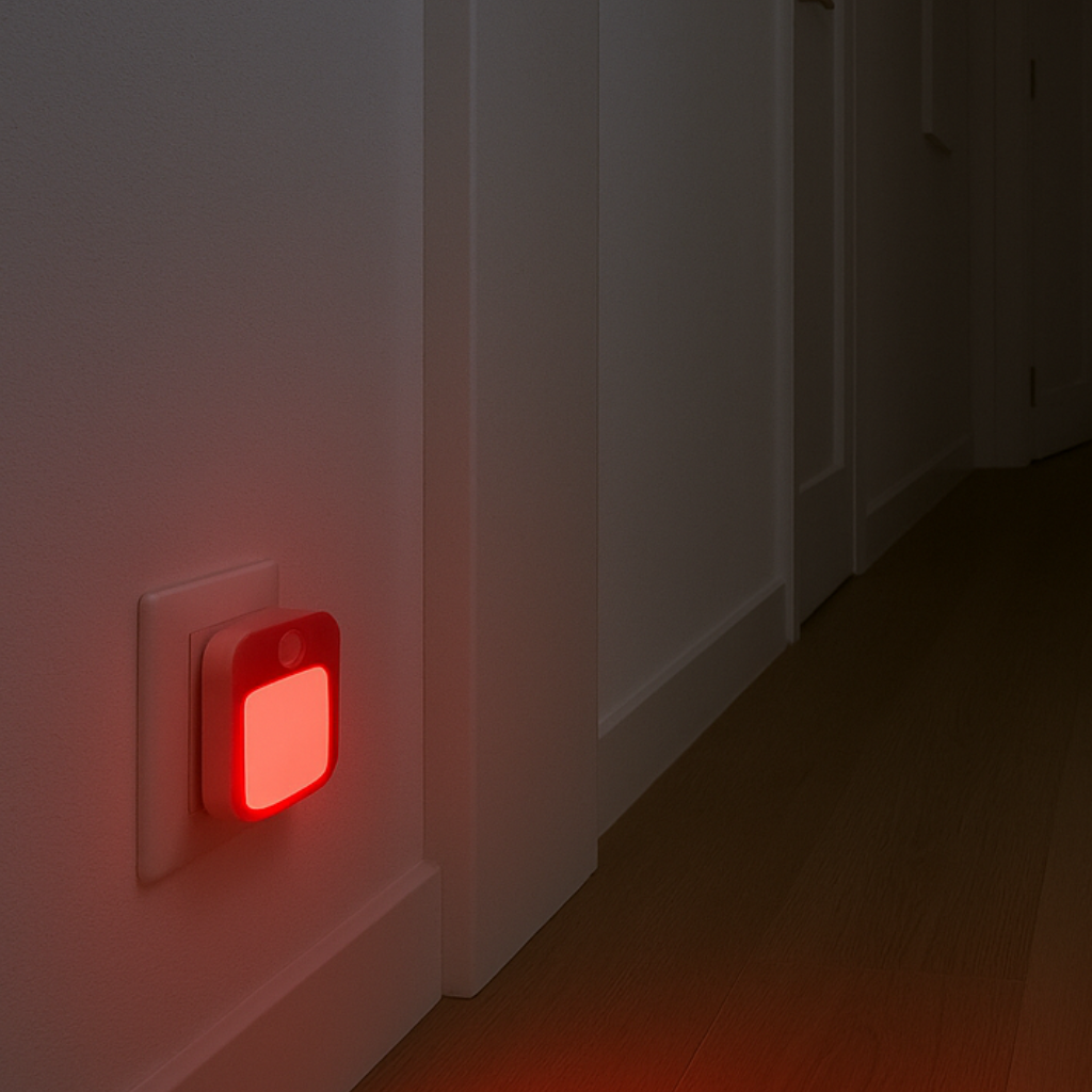 Luz Nocturna con Sensor y Modo Automático Enchufable (220V)