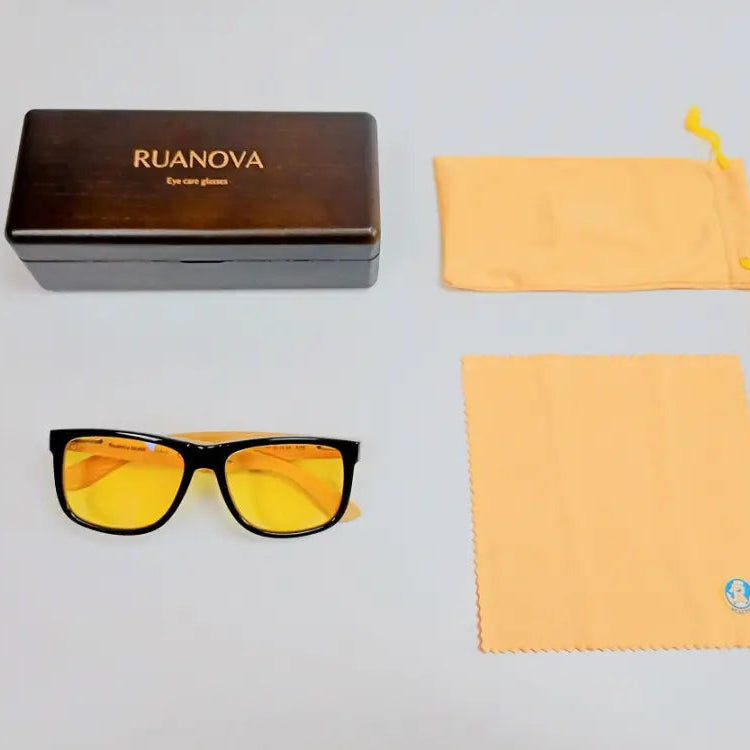 Lentes Amarillas Protectoras Luz Azul (Pantallas Luz Artificial)