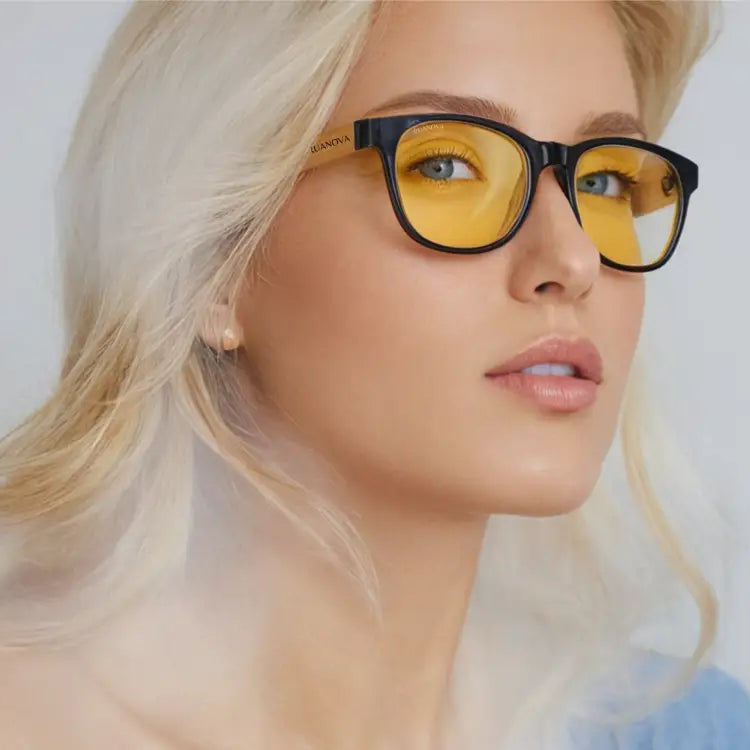 Lentes Amarillas Para Bloqueo Luz Azul – Mejora Tu Sueño Y Salud