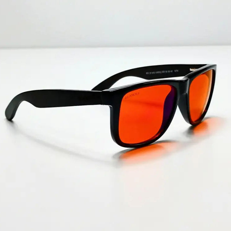 Lentes Rojas Para Bloqueo Luz Azul – Mejora Tu Sueño Y Salud