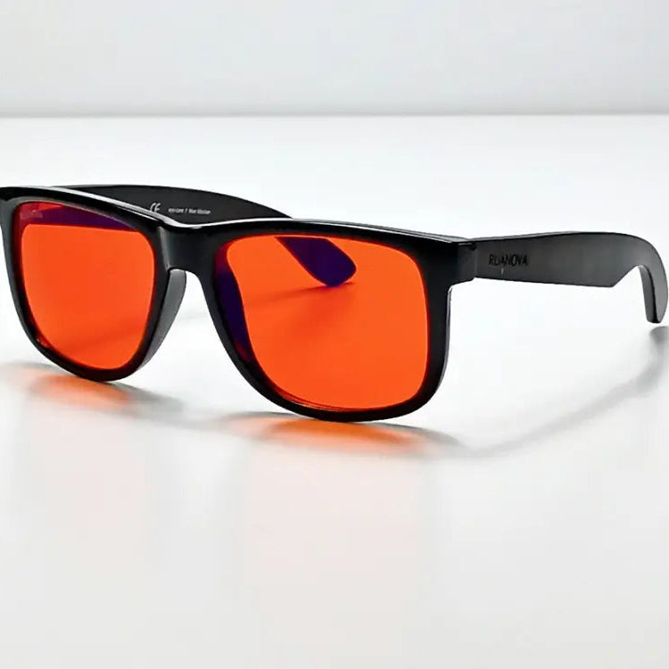 Lentes Rojas Para Bloqueo Luz Azul – Mejora Tu Sueño Y Salud