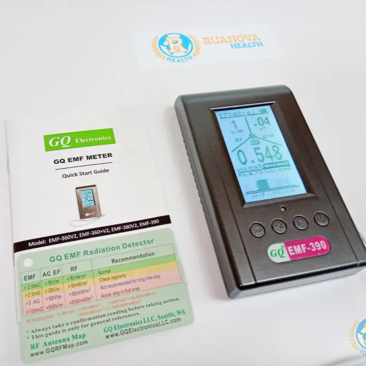 Medidor Radiación Emf Profesional Original Gq 390 V2