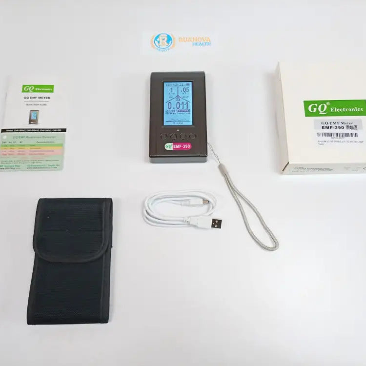 Medidor Radiación Emf Profesional Original Gq 390 V2