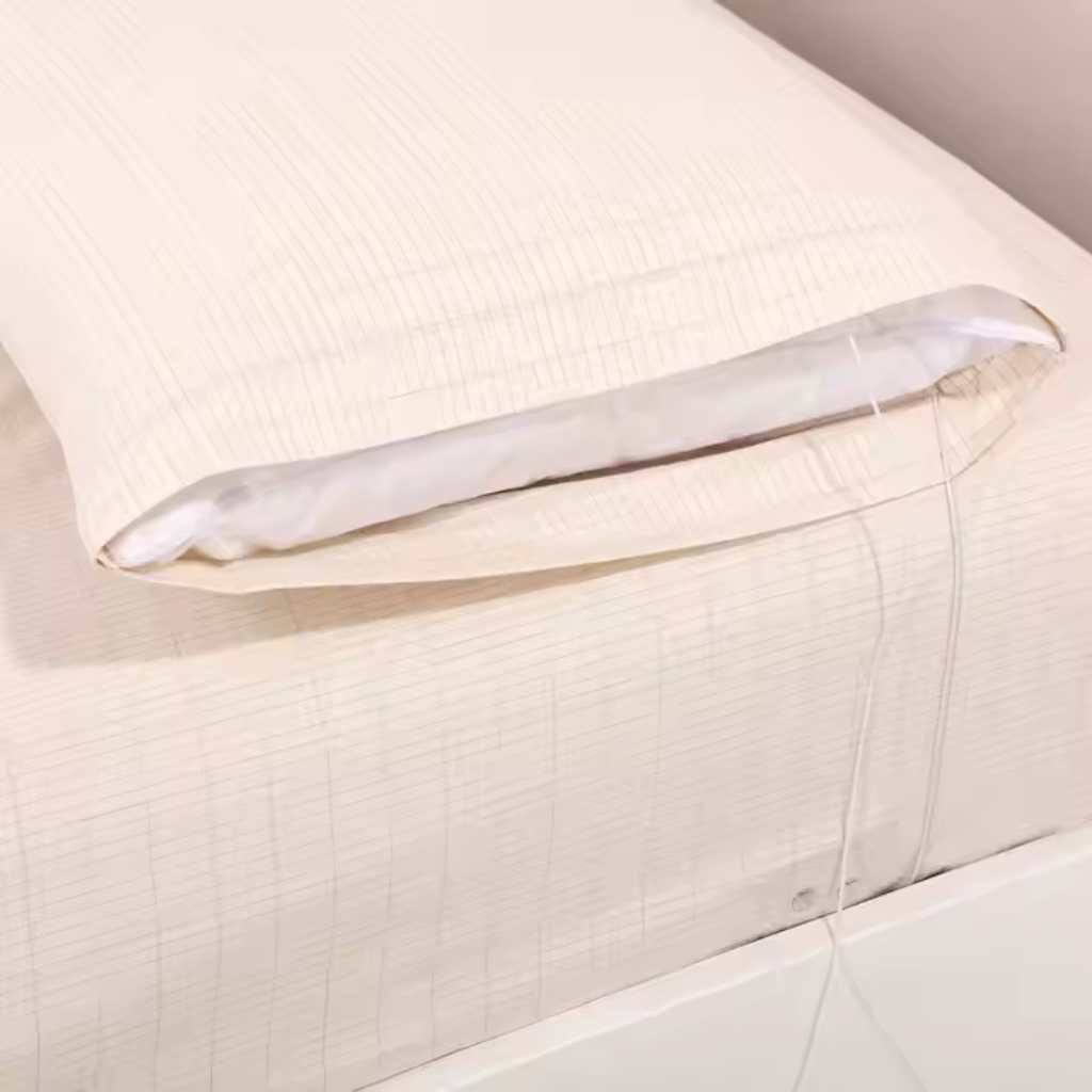 Kit Funda Almohada Grounding (Cable + Enchufe Pines de Plástico)