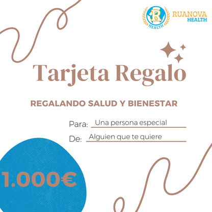Tarjeta Regalo Ruanova Health