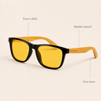 Lunettes jaunes : Protection contre la lumière bleue pendant la journée - Prenez soin de vos yeux et de votre sommeil
