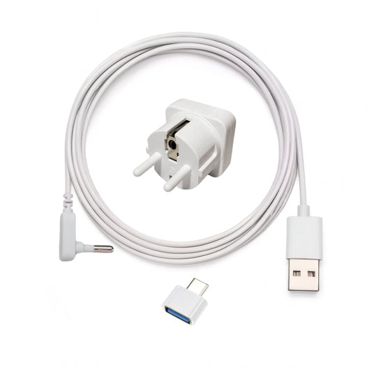 Cable USB Grounding | Conecta a Tierra tus Dispositivos (Enchufe + Adaptador USB-C)