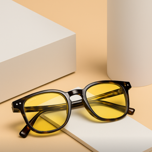 Lentes Amarillas Carey Bloqueo Luz Azul – Mejora tu Sueño y Salud
