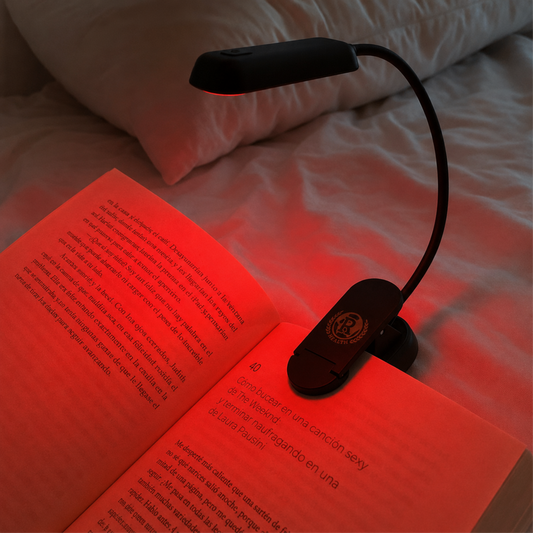 Lámpara de Lectura Luz Roja / Ámbar - Certificada sin Luz Azul