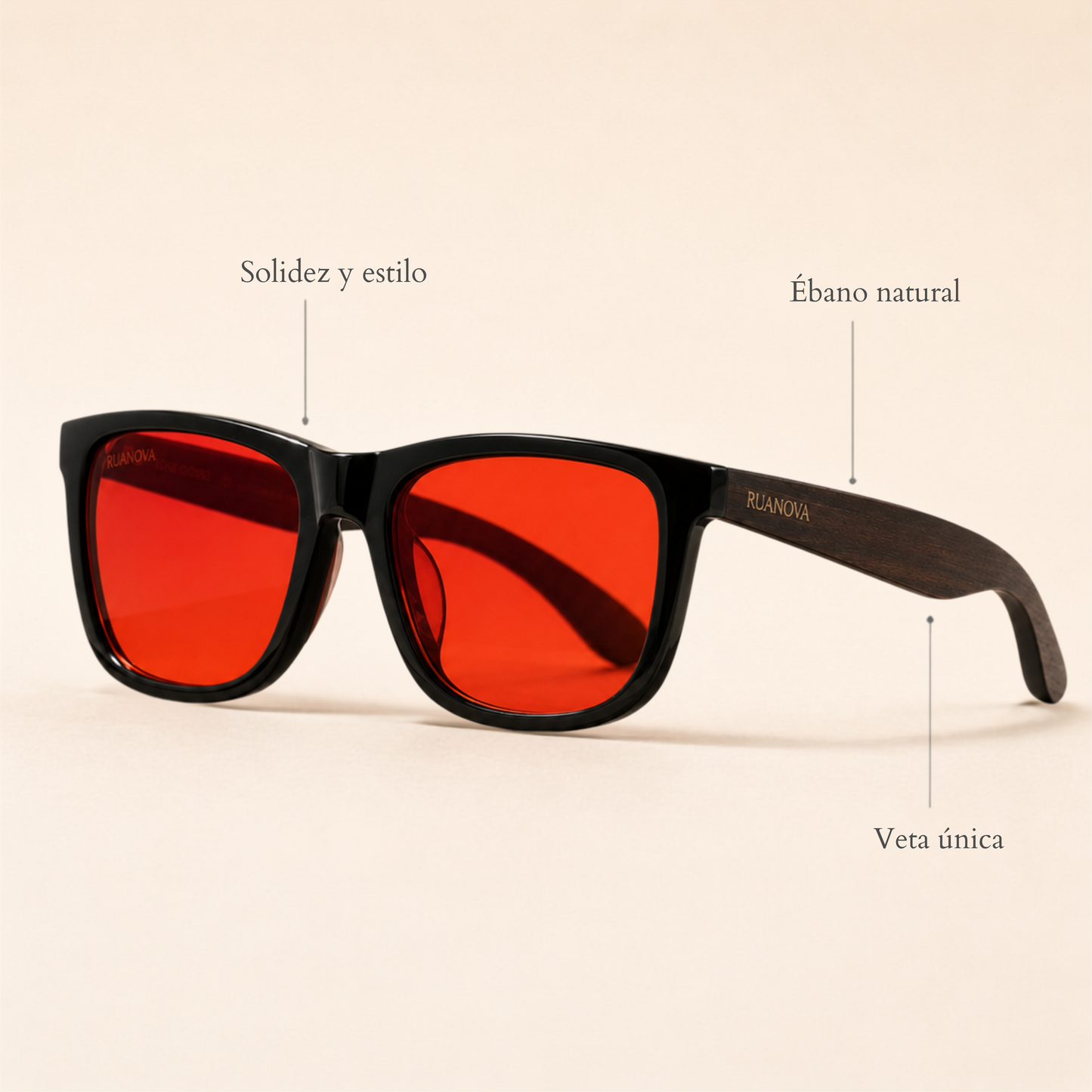 Lunettes Rouges pour bloquer la lumière bleue - Améliorez votre sommeil et votre santé