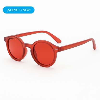 Lentes Rojas Kids - Bloqueo Luz Azul para Niños