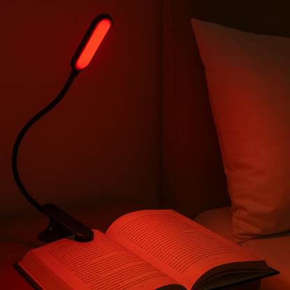 Lámpara de Lectura Luz Roja / Ámbar - Certificada sin Luz Azul