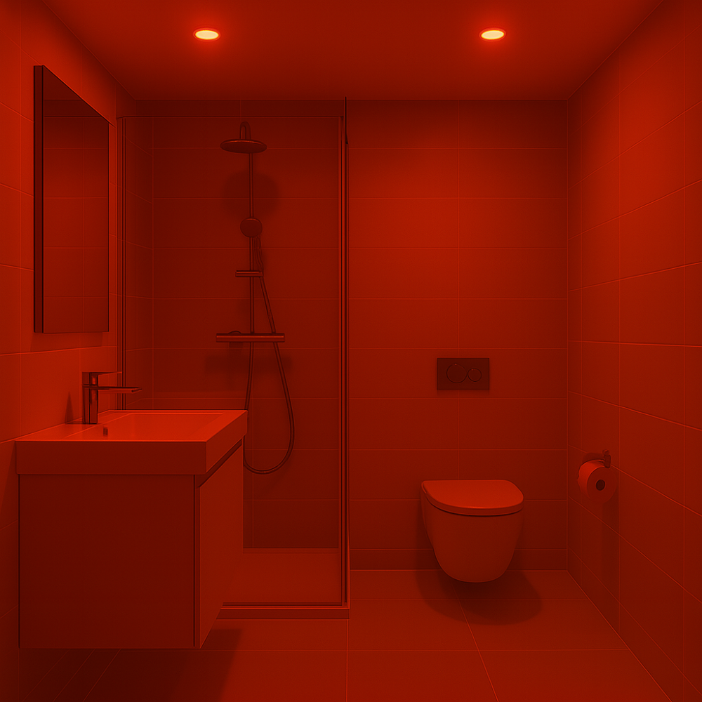 Bombilla BIO LED Luz Roja Flicker FREE - GU10