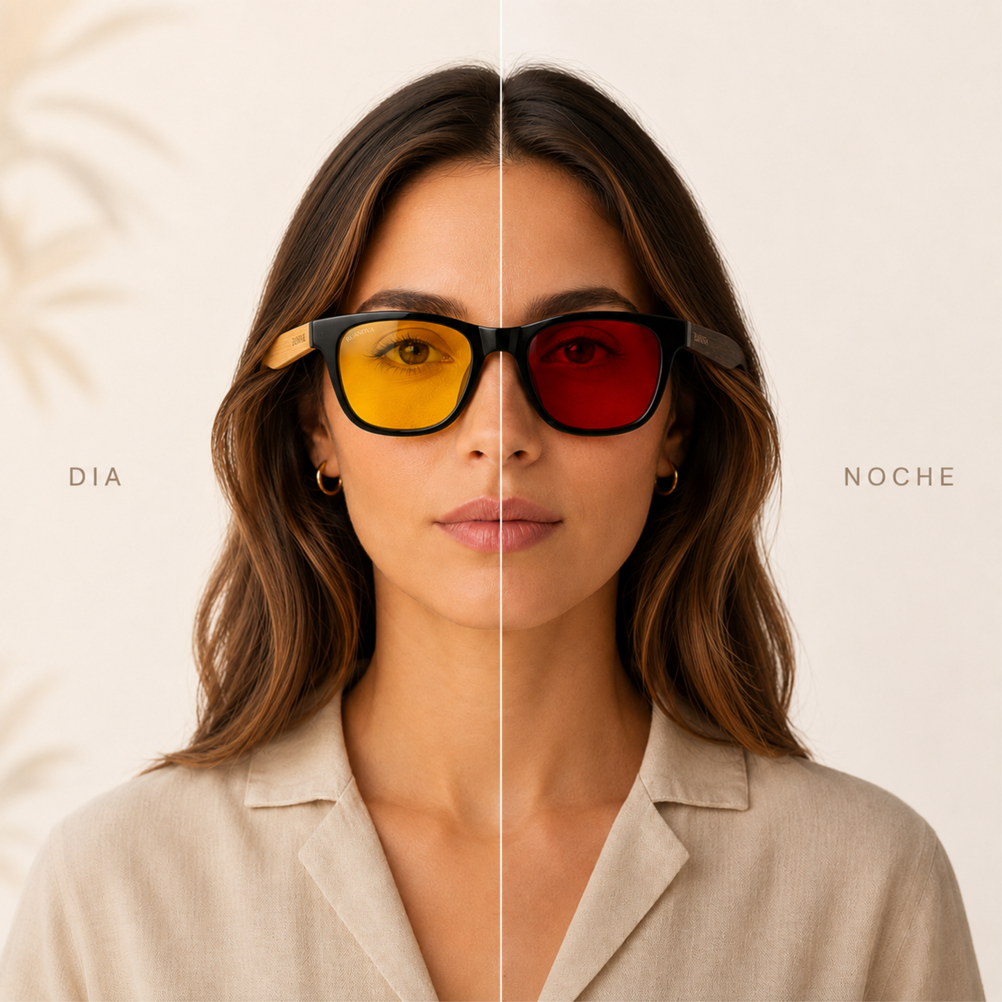 Pack lentes día y noche: ébano y bambú