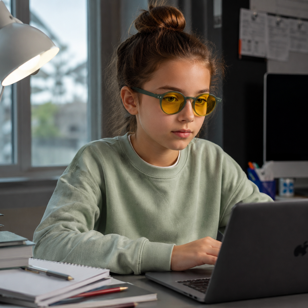 Lentes Amarillas Kids - Bloqueo Luz Azul para Niños