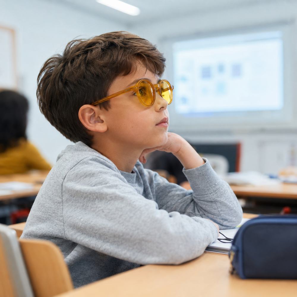 Lentes Amarillas Kids - Bloqueo Luz Azul para Niños