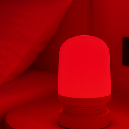 Luz Nocturna Táctil de Luz Roja / Ámbar Crepuscular