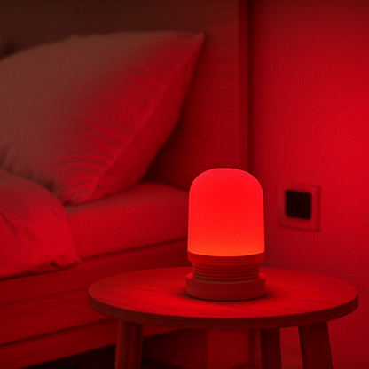 Luz Nocturna Táctil de Luz Roja / Ámbar Crepuscular