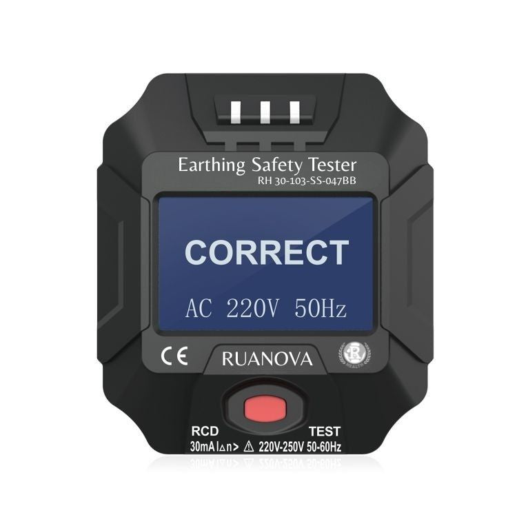 Comprobador Digital de Toma Tierra Grounding