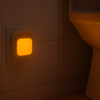 Luz Nocturna con Sensor y Modo Automático Enchufable (220V)