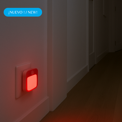 Luz Nocturna con Sensor y Modo Automático Enchufable (220V)