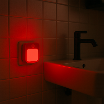 Luz Nocturna con Sensor y Modo Automático Enchufable (220V)