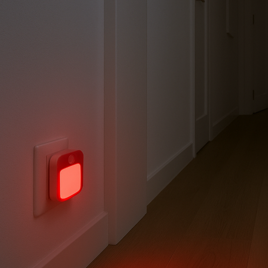 Luz Nocturna con Sensor y Modo Automático Enchufable (220V)