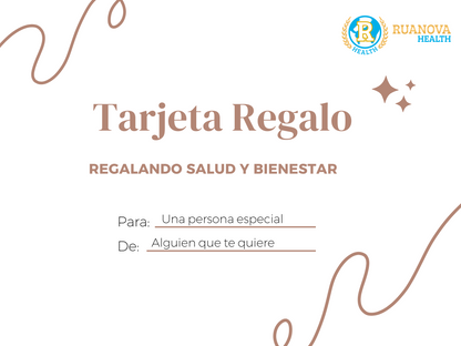 Tarjeta Regalo Ruanova Health