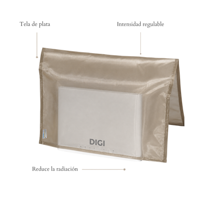 Silver WiFi Protective Bag | Reduces Radiation by Regulating Router Power