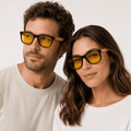 Lunettes jaunes : Protection contre la lumière bleue pendant la journée - Prenez soin de vos yeux et de votre sommeil