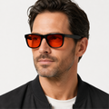 Lunettes Rouges pour bloquer la lumière bleue - Améliorez votre sommeil et votre santé