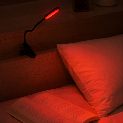 Lámpara de Lectura Luz Roja / Ámbar - Certificada sin Luz Azul